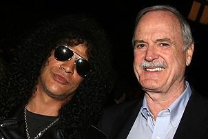 Photo Op - Spamalot opens in Las Vegas - Slash - John Cleese