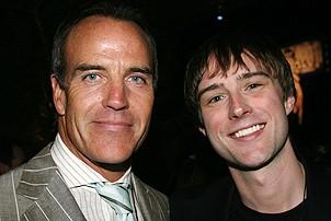 Photo Op - Spamalot opens in Las Vegas - Richard Burgi - Michael Cavanaugh