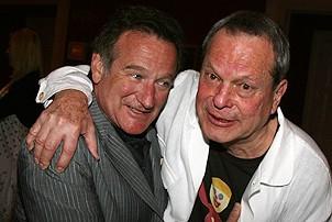 Photo Op - Spamalot opens in Las Vegas - Robin Williams - Terry Gilliam