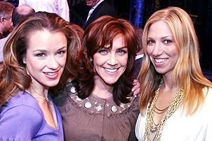 Photo Op - Beauty and the Beast 13th Anniversary reunion - Sarah Uriarte Berry - Andrea McArdle - Deborah Gibson