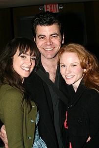 Photo Op - Beauty and the Beast 13th Anniversary reunion - Brynn O'Malley - Burke Moses - Jennifer Hope Wills