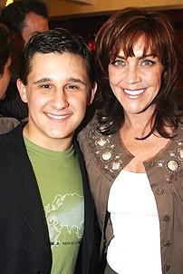 Photo Op - Beauty and the Beast 13th Anniversary reunion - Nicolas Jonas - Andrea McArdle