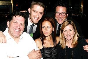 Photo Op - Atlantic Theater Company Spring Benefit 2007 - Skipp Sudduth - Matthew Morrison - Irene Molloy - Michael Mayer - Mare Winningham
