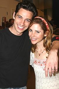Photo Op - Xanadu press preview - James Carpinello - Kerry Butler