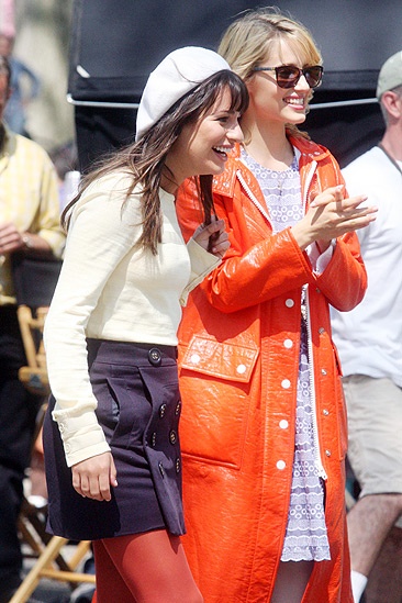 Lea+michele+and+dianna+agron+house