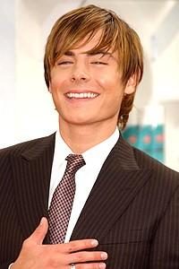 Photo Op - Hairspray Movie Premiere in LA - Zac Efron 
