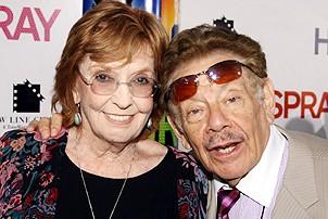 Photo Op - Hairspray movie premiere in New York - Anne Meara - Jerry Stiller