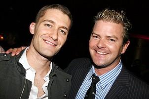 Photo Op - Hairspray movie premiere in New York - Matthew Morrison - Clarke Thorell