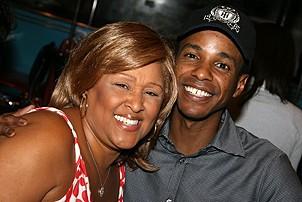 Photo Op - Darlene Love Birthday at Ellen's Stardust Diner - Darlene Love - Tevin Campbell