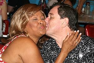 Photo Op - Darlene Love Birthday at Ellen's Stardust Diner - Darlene Love - Jerry Mathers - 2