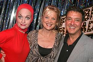 Photo Op - Christine Ebersole at Forbidden Broadway - Janet Dickinson - Christine Ebersole - John Freedson