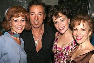 Photo Op - Bruce Springsteen at Jersey Boys - Sara Schmidt - Bruce Springsteen - Erica Piccininni - Jennifer Naimo