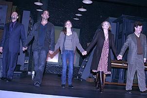 Photo Op - Mauritius opening - cc - F. Murray Abraham - Bobby Cannavale - Alison Pill - Katie Finneran - Dylan Baker