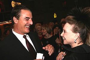 Photo Op - Mauritius opening - Chris Noth - Cindy Adams