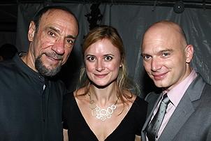 Photo Op - Mauritius opening - F. Murray Abraham - Rebecca Brooksher - Michael Cerveris