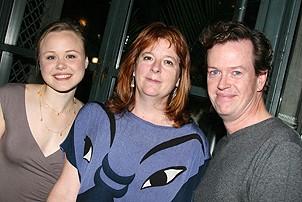 Photo Op - Mauritius opening - Alison Pill - Theresa Rebeck - Dylan Baker