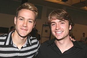 Photo Op - Cry-Baby Rehearsal - Christopher Hanke - James Snyder