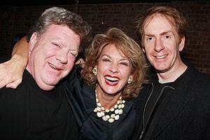 Photo Op - Hairspray holiday party 2007 - George Wendt - Michele Pawk - Tom Rooney