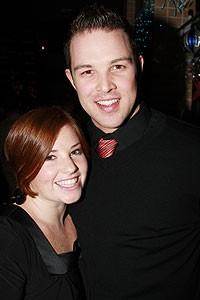 Photo Op - Hairspray holiday party 2007 - Shannon Durig - Daniel Robinson