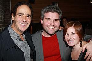 Photo Op - Hairspray holiday party 2007 - Allan S. Gordon - Adam Epstein - Shannon Durig