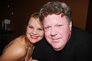 Photo Op - Hairspray holiday party 2007 - Leslie Goddard - George Wendt