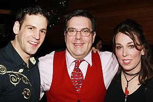 Photo Op - Hairspray holiday party 2007 - Kasey Marino - Kevin Meaney - Susan Mosher