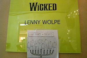 Holidays at Wicked 2007 - Lenny Wolpe's door