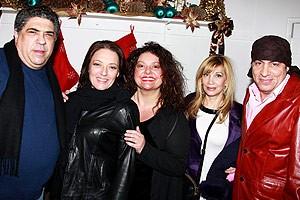 Sopranos Stars at Chicago - Vincent Pastore - Sharon Angela - Aida Turturro - Maureen Van Zandt - Steven Van Zandt