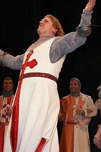 Clay Aiken opens in Spamalot - cc - Christopher Sieber - 1
