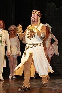 Clay Aiken opens in Spamalot - cc - Jonathan Hadary