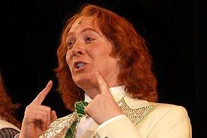 Clay Aiken opens in Spamalot - cc - Clay Aikens (singing) - 3