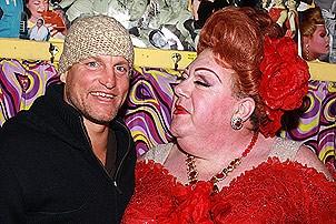 Woody Harrelson at Hairspray - Woody Harrelson - George Wendt (kiss)