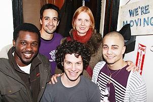 Cynthia Nixon at In the Heights - Thomas Kail - Cynthia Nixon - Lin-Manuel Miranda - Seth Stewart 