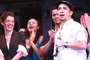 Broadway In the Heights Opening - Lin-Manuel Miranda (gives speech)