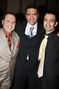 Broadway In the Heights Opening - Eliseo Roman - Christopher Jackson - Lin-Manuel Miranda