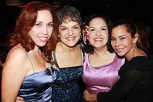 Broadway In the Heights Opening - Andrea Burns - Priscilla Lopez - Olga Merediz - Daphne Rubin-Vega