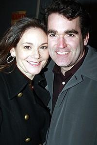 Broadway In the Heights Opening - Brian d'Arcy James - wife Jennifer Prescott