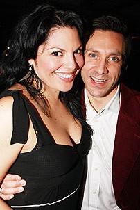 Broadway In the Heights Opening - Sara Ramirez - Michael Berresse