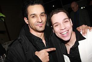 Broadway In the Heights Opening - Robin De Jesus - Huey Dunbar