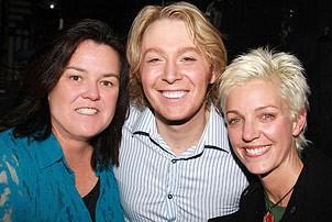Rosie O'Donnell at Spamalot - Rosie O'Donnell - Clay Aiken - Kelli O'Donnell