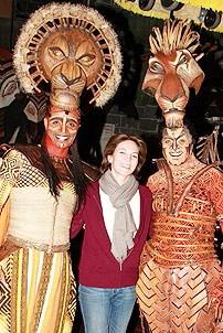 Diane Lane at Lion King - Diane Lane - Nathaniel Stampley - Derek Smith