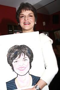 Priscilla Lopez Caricature at Sardi's - Priscilla Lopez (with picture)