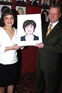 Priscilla Lopez Caricature at Sardi's - Priscilla Lopez - Max Klimavicius
