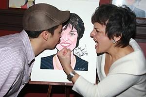 Priscilla Lopez Caricature at Sardi's - Priscilla Lopez - Lin-Manuel Miranda 