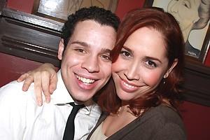 Priscilla Lopez Caricature at Sardi's - Andrea Burns - Robin De Jesus