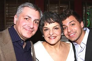 Priscilla Lopez Caricature at Sardi's - Priscilla Lopez - husband Vinny Fanuele - son Alex Fanuele