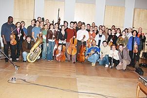 South Pacific Recording - orchestra