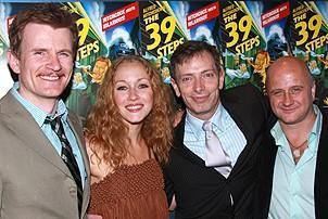 The 39 Steps Reopening - Charles Edwards - Jennifer Ferrin - Arnie Burton - Cliff Saunders
