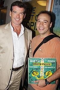 Brosnan at South Pacific - Pierce Brosnan - Danny Burstein