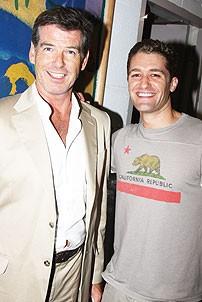 Brosnan at South Pacific - Matthew Morrison - Pierce Brosnan